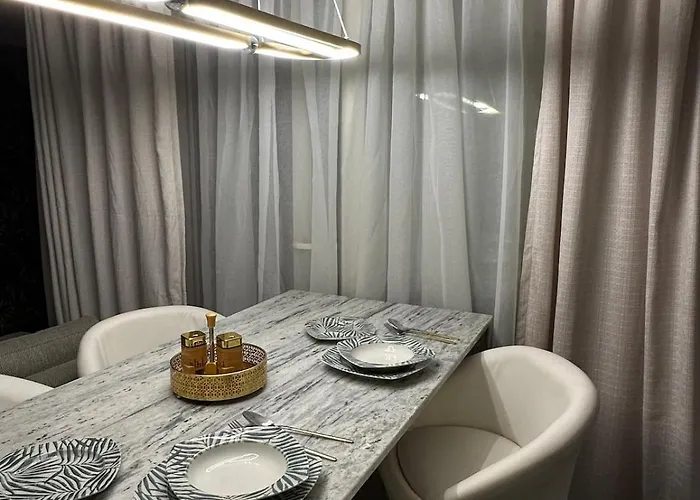 Golden Sunset Haven Apartment