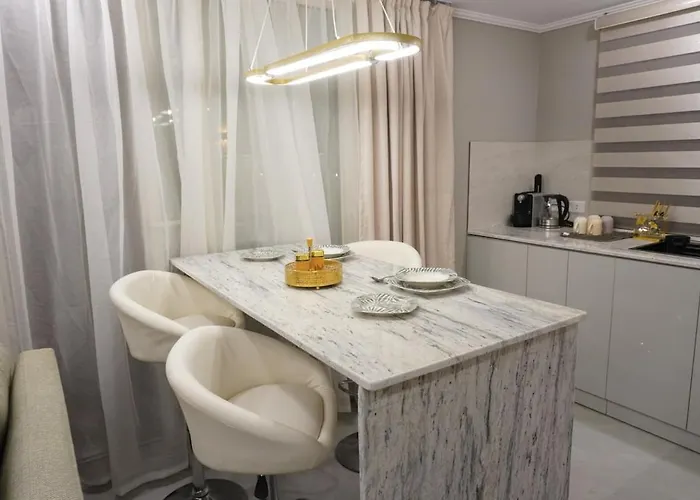 Golden Sunset Haven Apartment